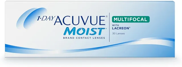 1-DAY ACUVUE MOIST MULTIFOCAL, 30 čoček, +2,25-neúplné balení