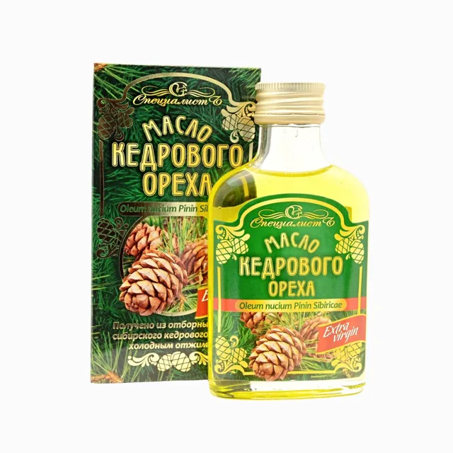 100% cedrový olej Altajský, za studena lisovaný, panenský - Specialist - 100 ml Objem: 100 ml