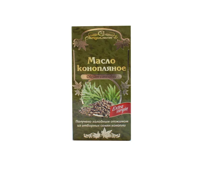 100% konopný olej, za studena lisovaný, panenský - Specialist - 100 ml Objem: 100 ml
