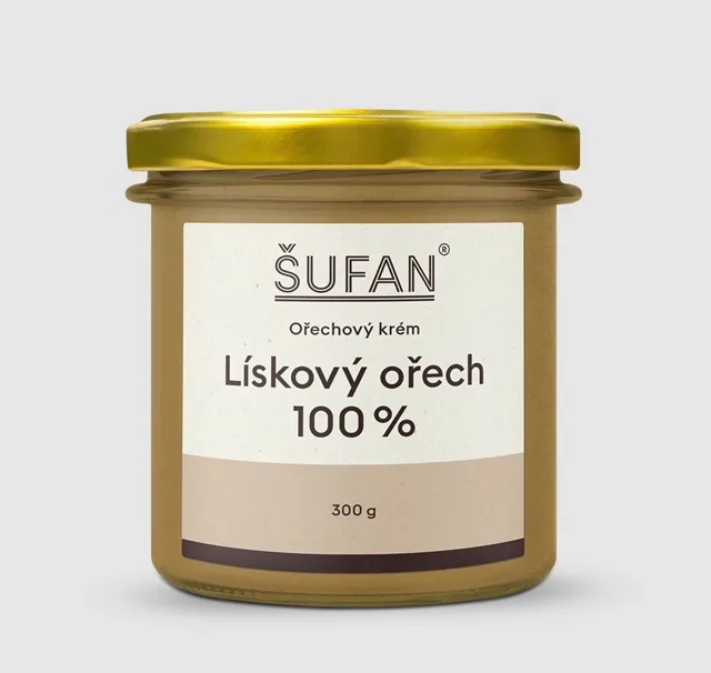 100% Lískoořechový krém, 300 g