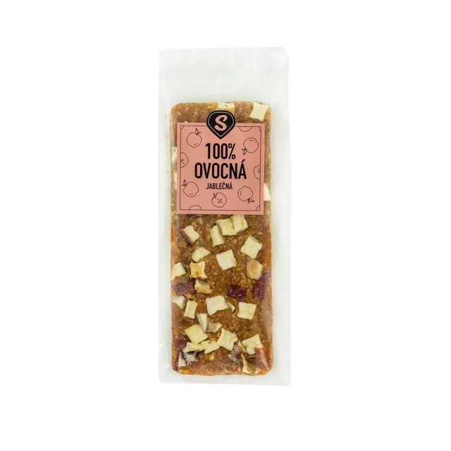 100% Ovocná tyčinka jablečná váha 1kg (20x50g)