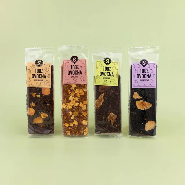 100% Ovocné tyčinky Garden Variety pack váha 1kg (20x50g)