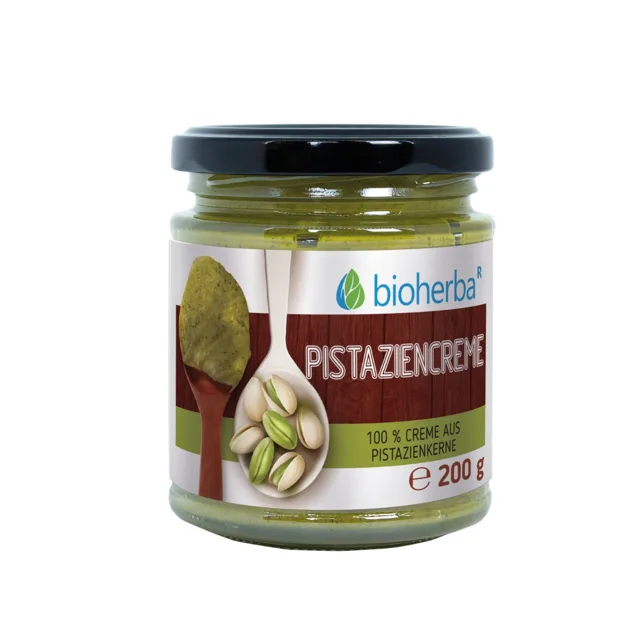 100% pistáciový krém z pistáciových jader – 200 g – Bioherba