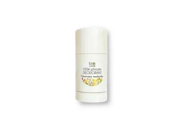 100% přírodní deodorant - citronová meduňka, 80 g (výhodné MEGA balení)