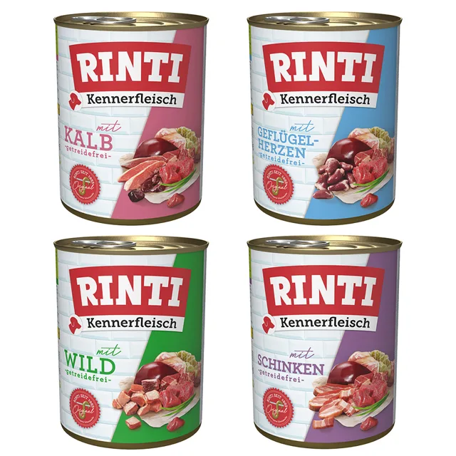 12 x 800 g Rinti Pur míchané balení - Mix 1