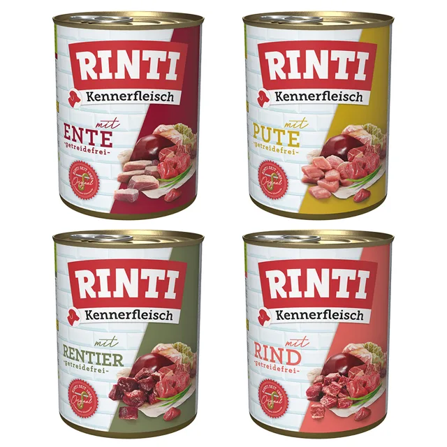 12 x 800 g Rinti Pur míchané balení - Mix 2