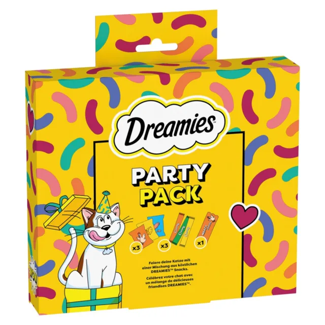 180g Dreamies Mix pochoutka - Party Celebration (150 g)