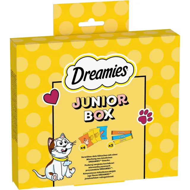 180g Dreamies Mix pochoutka - výhodné balení: Junior Box (2 x 150 g)
