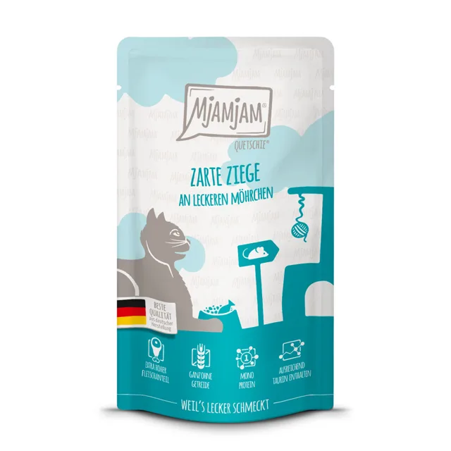 24 x 125 g MjAMjAM Quetschie výhodné balení - koza