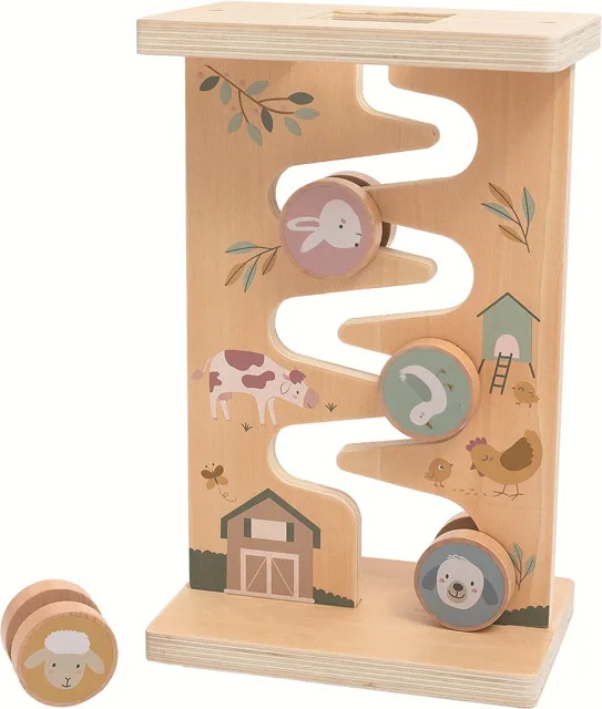 2Kids Toys Dřevěný labyrint se zvířátky 2