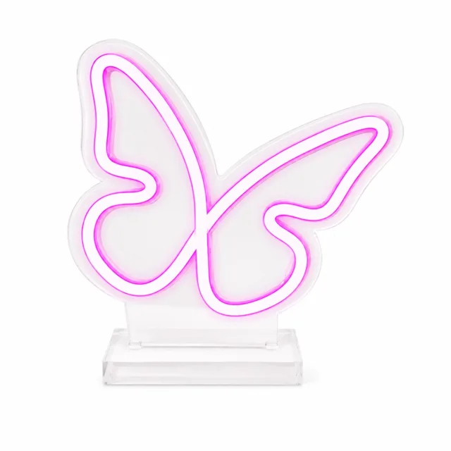 2Kids Toys LED NEON LIGHT lampička Motýlek