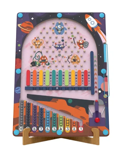 2Kids Toys Magnetický pinball Vesmír 2 v 1