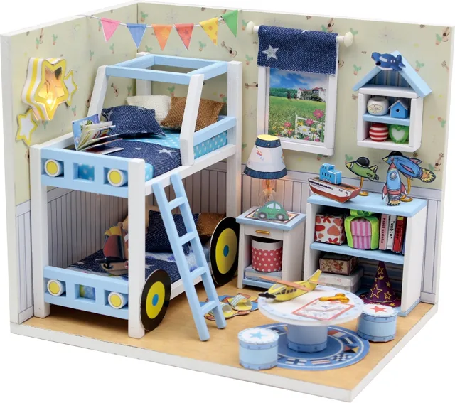 2Kids Toys Miniatura domečku Charlesův pokoj
