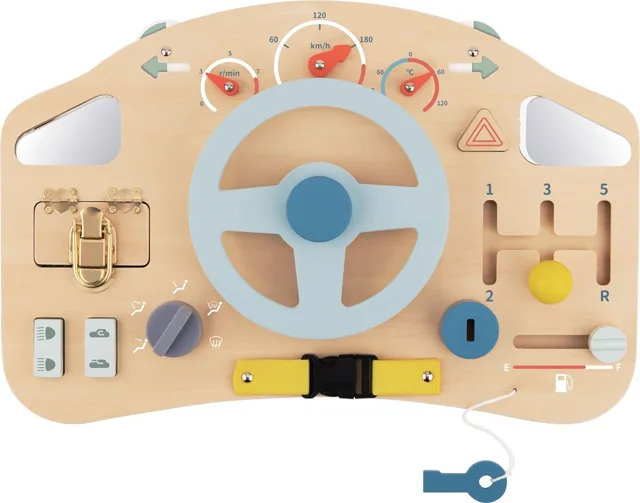 2Kids Toys Montessori Activity board Auto Deska s volantem