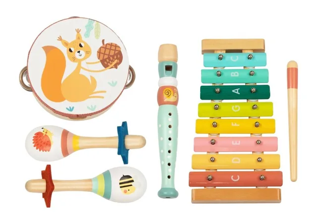2Kids Toys Velká sada hudebních nástrojů pro děti -  Lesní zvířátka