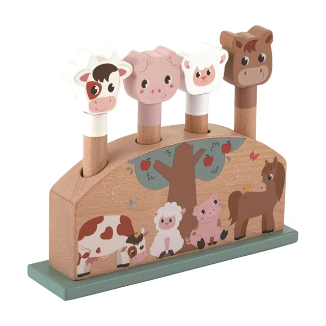 2KIDS TOYS Vystřelovací zvířátka farma