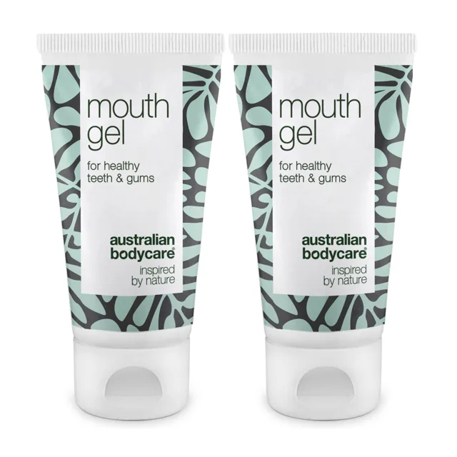 2x ústní gel pro dásně a jazyk — Pro každodenní péči o bolavé, krvácející dásně a plísně