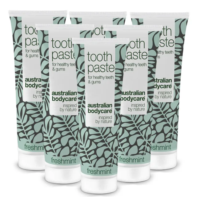 3 ks zubní pasty Tea Tree Oil Freshmint — Pro každodenní péči o parodontální onemocnění, plísně a zánět dásní