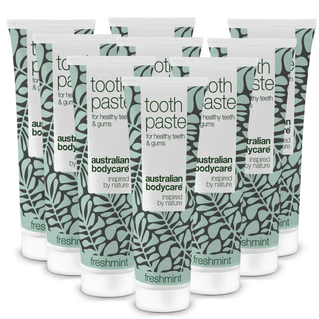 3 ks zubní pasty Tea Tree Oil Freshmint — Pro každodenní péči o parodontální onemocnění, plísně a zánět dásní