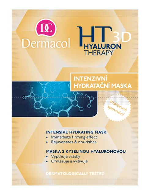 3D Hyaluron   Intenzivní hydratační a remodelační maska Dermacol - Oficiální e-shop Dermacol