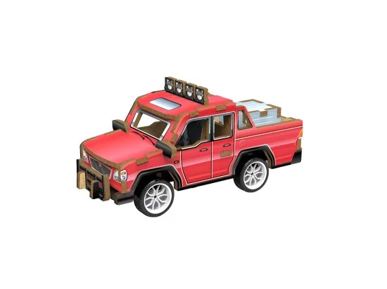 3D puzzle dřevěné - Pickup 13 cm