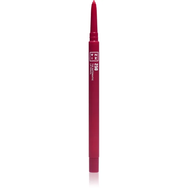 3INA The Automatic Lip Pencil konturovací tužka na rty odstín 250 - Wine red 0.35 g