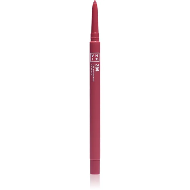 3INA The Automatic Lip Pencil konturovací tužka na rty odstín 254 - Red pink 0.35 g