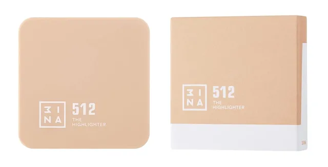 3INA The Highlighter rozjasňovač, odstín 512 Gold, 6 g