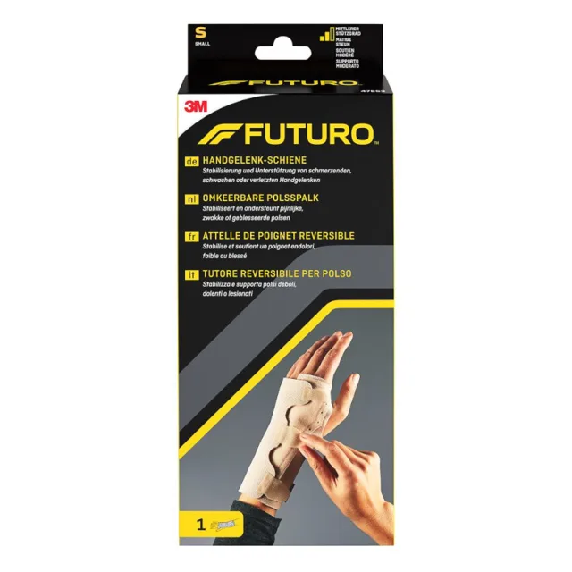3m Futuro Zápěstní bandáž s oboustrannou dlahou velikost S 1 kus
