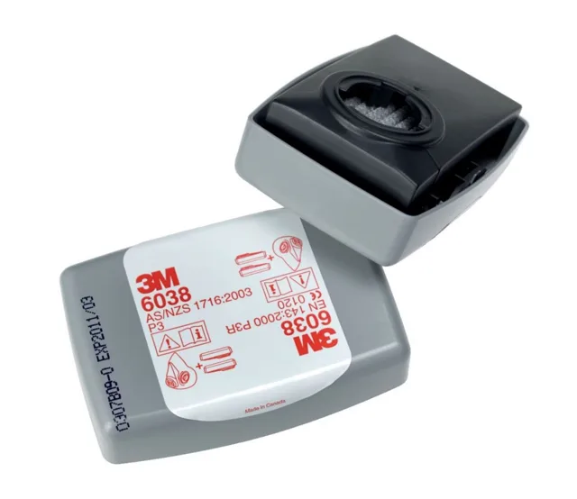 3M P3 6038 aktivní uhlí Filtr