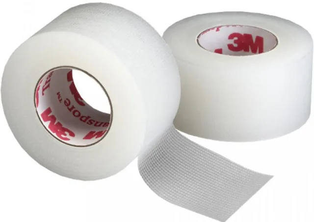 3M Transpore transparentní náplast 1,25 cm x 9.15 m 24 ks