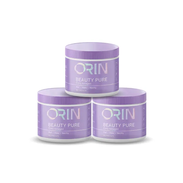 3x ORIN BEAUTY PURE neochucený kolagen