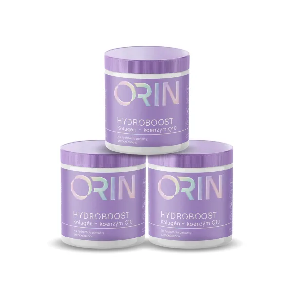 3x ORIN HYDROBOOST Kolagen s koenzymem Q10