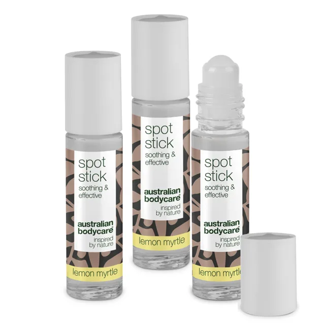 3x Spot Stick tyčinka na pupínky — účinná proti pupínkům, nečistotám a černým tečkám.