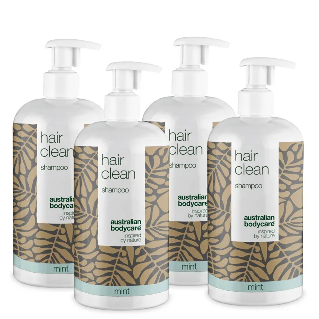4 Tea Tree šampony 500 ml Mint za cenu 3 - výhodný balíček — Balení 4 šamponů (500 ml): Tea Tree Oil a Mint