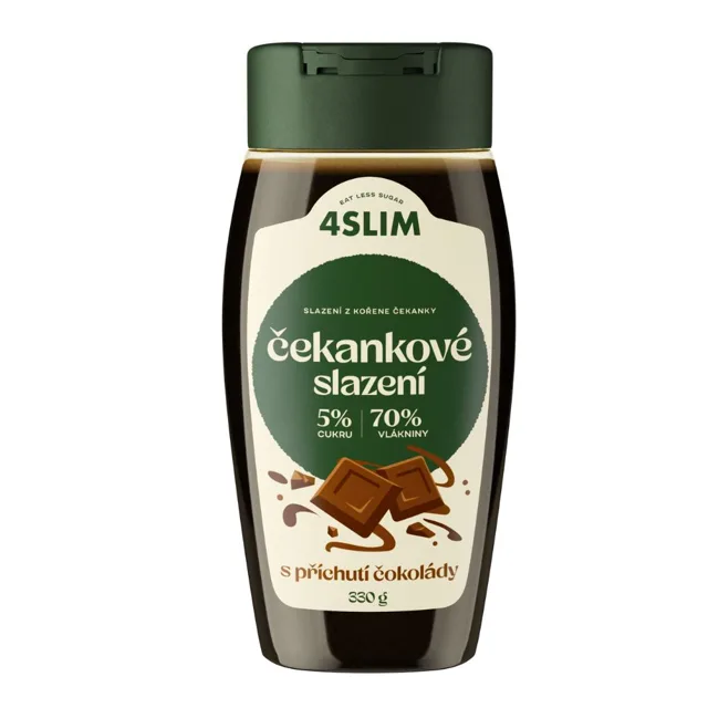 4Slim Čekankové slazení s příchutí čokolády 330 g