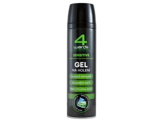 4ward gel na holení Sensitive 200 ml