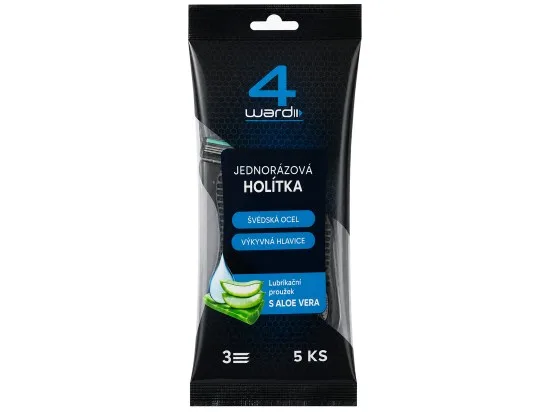 4ward jednorázová holítka se 3 břity 5 ks