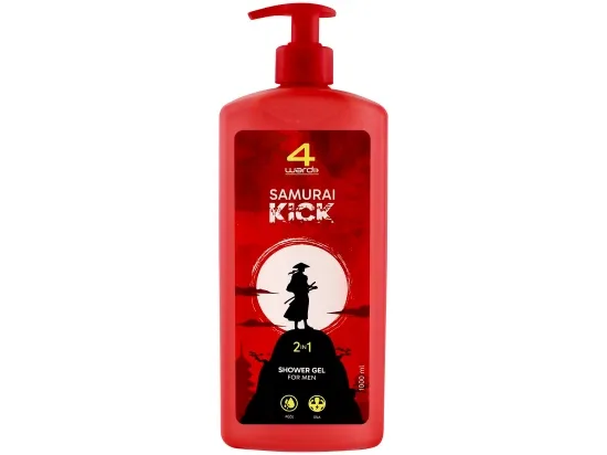 4Ward sprchový gel Samurai Kick 1 000 ml
