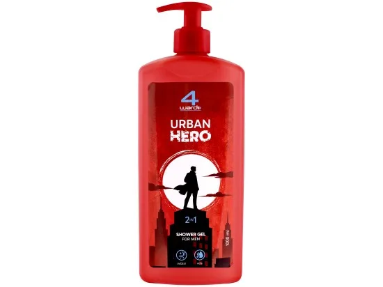 4Ward sprchový gel Urban Hero 1 000 ml