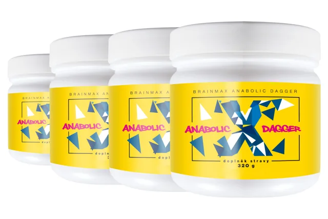 4x BrainMax 3.0 Anabolic Dagger®