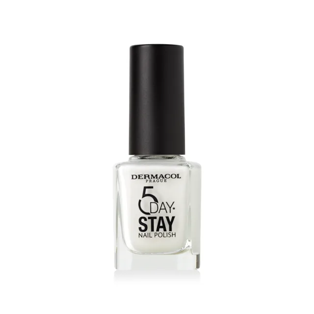 5Day Stay   Dlouhotrvající lak na nehty č.56 Artic White Dermacol - Oficiální e-shop Dermacol