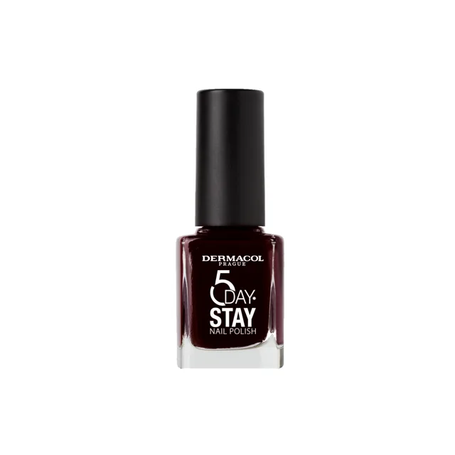 5Day Stay   Dlouhotrvající lak na nehty č.73 Romance Noir Dermacol - Oficiální e-shop Dermacol