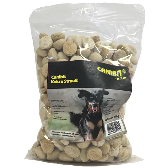 600 g Caniland pštrosí keksy - 600 g