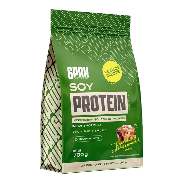 6Pak Nutrition Sojový Protein 700 g čokoláda – slaný karamel