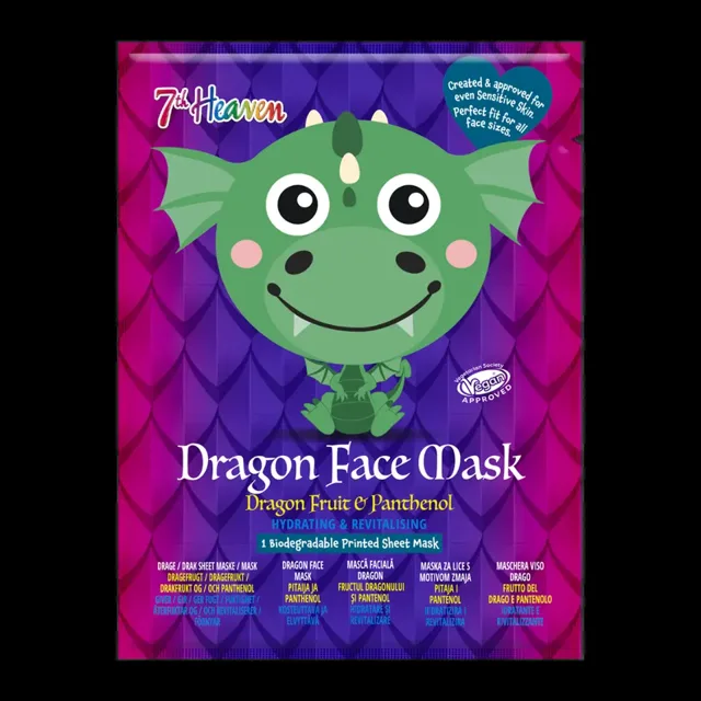 7th Heaven Pleťová maska pro děti Dragon