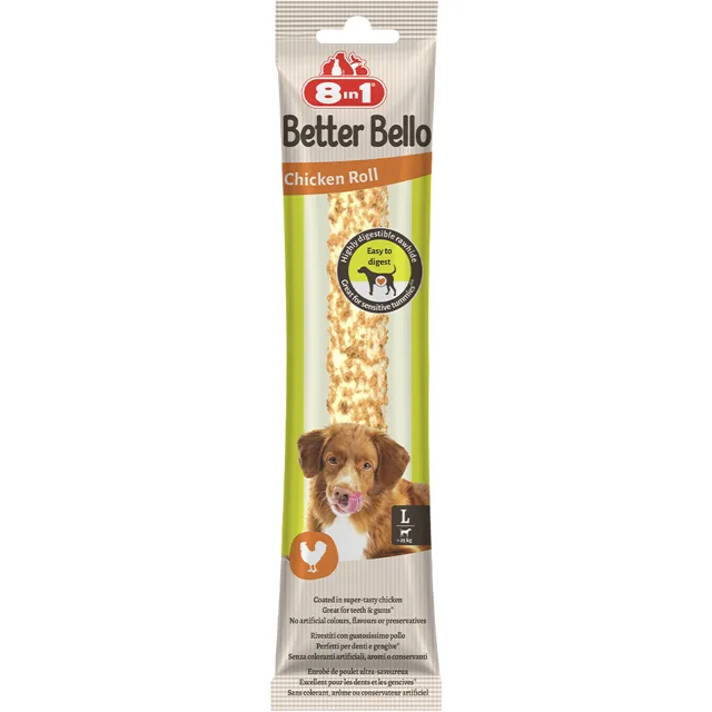 8in1 Better Bello Chicken Roll - 1 kus (velikost L)