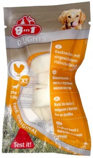 8IN1 Delights kost žvýkací XS 1 ks