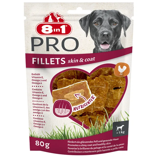 8in1 Fillets Pro Skin & Coat - S (80 g)
