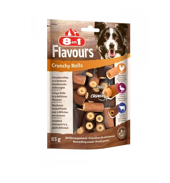 8IN1 Flavours Crunchy Rolls 85 g